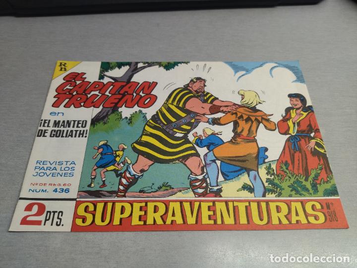 Tebeos: CAPIT&Aacute;N TRUENO N&ordm; 436 / REEDICI&Oacute;N FACS&Iacute;MIL - EDICIONES B - Foto 1