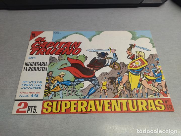 Tebeos: CAPIT&Aacute;N TRUENO N&ordm; 448 / REEDICI&Oacute;N FACS&Iacute;MIL - EDICIONES B - Foto 1