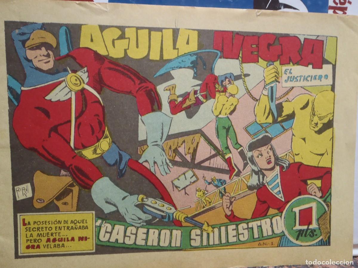 Tebeos: AGUILA NEGRA - N&ordm;1 - FACSIMIL - Foto 1