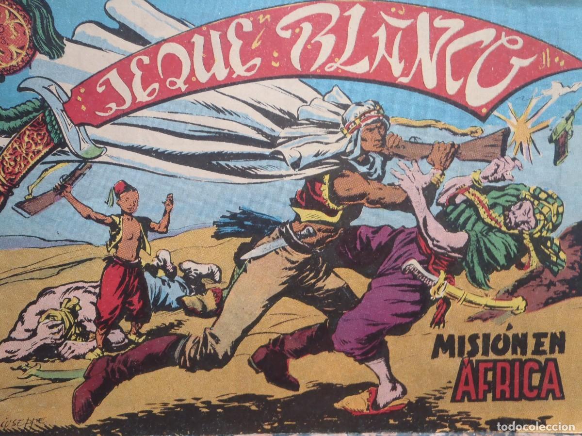 Tebeos: JEQUE BLANCO - N&ordm;1 - FACSIMIL - Foto 1