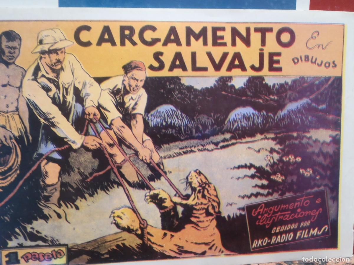 Tebeos: CARGAMENTO SALVAJE EN DIBUJOS- FACSIMIL - Foto 1