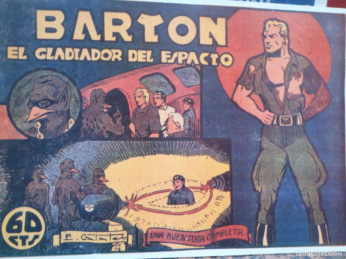 Tebeos: BARTON EL GLADIADOR DEL ESPACIO - FACSIMIL - - Foto 1