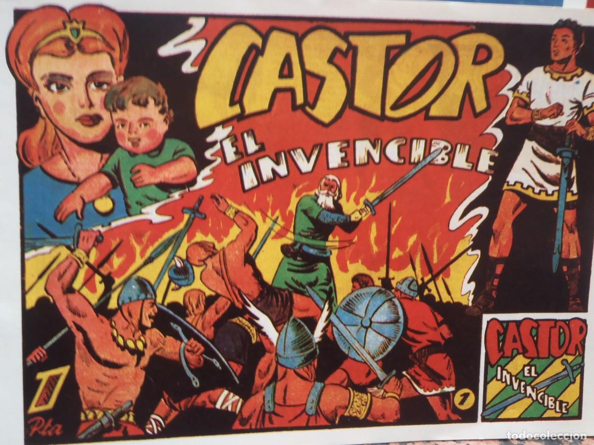 Tebeos: CASTOR EL INVENCIBLE - N&ordm; 1- FACSIMIL - - Foto 1