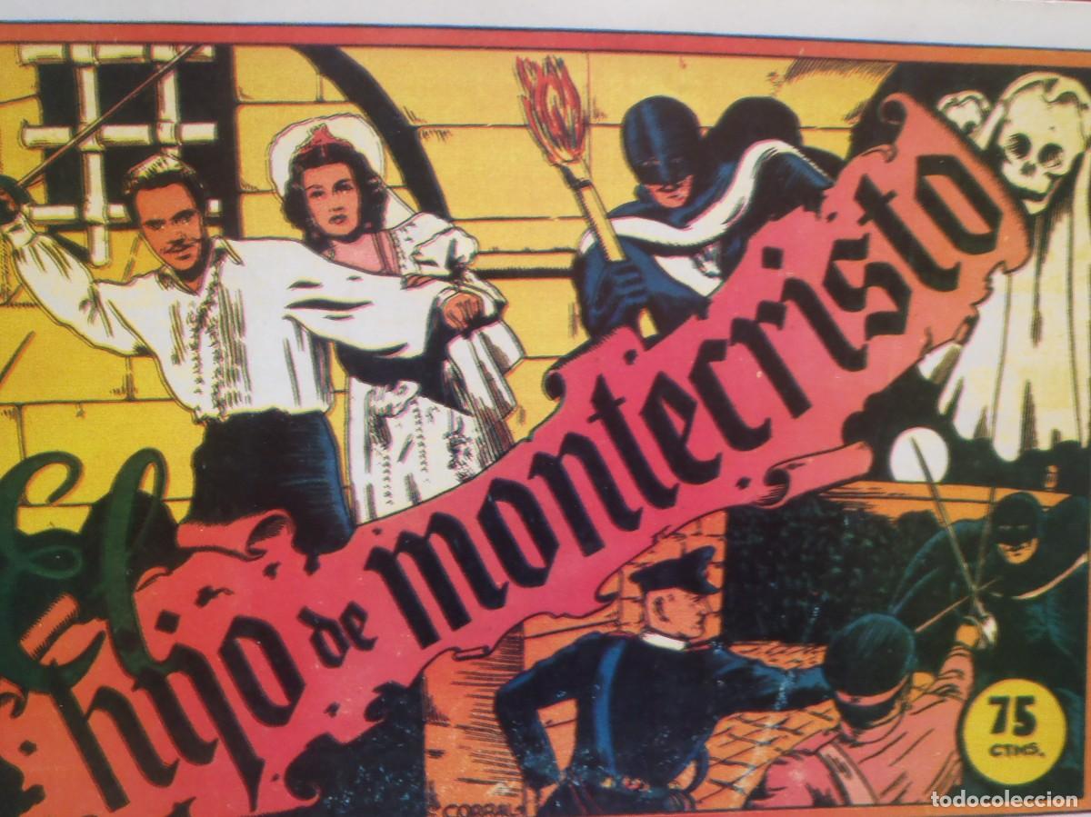 Tebeos: EL HIJO DE MONTECRISTO - FACSIMIL - Foto 1