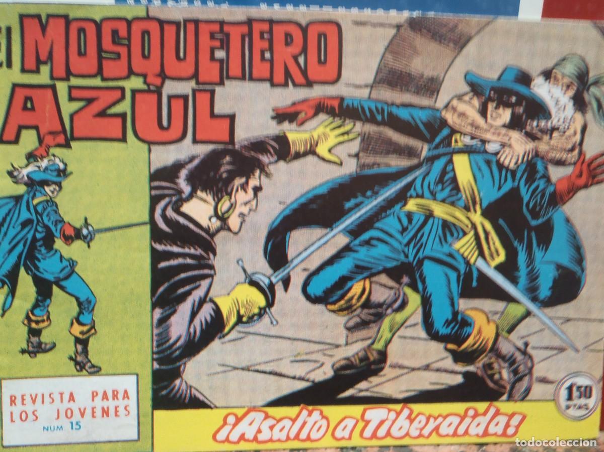 Tebeos: EL MOSQUETERO AZUL - - N&ordm; 15 - FACSIMIL - Foto 1