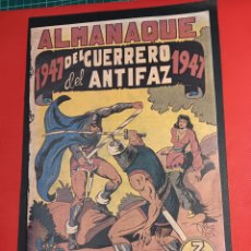Tebeos: GUERRERO DEL ANTIFAZ. ALMANAQUE. 1947.. R EEDICION