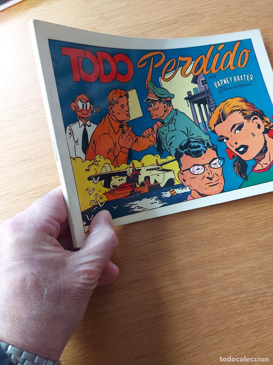 Tebeos: BARNEY BAXTER, EL H&Eacute;ROE DEL ESPACIO N.&ordm; 2 (DE 2).TOMO EN R&Uacute;STICA. EDICIONES JLA. 1986. - Foto 1