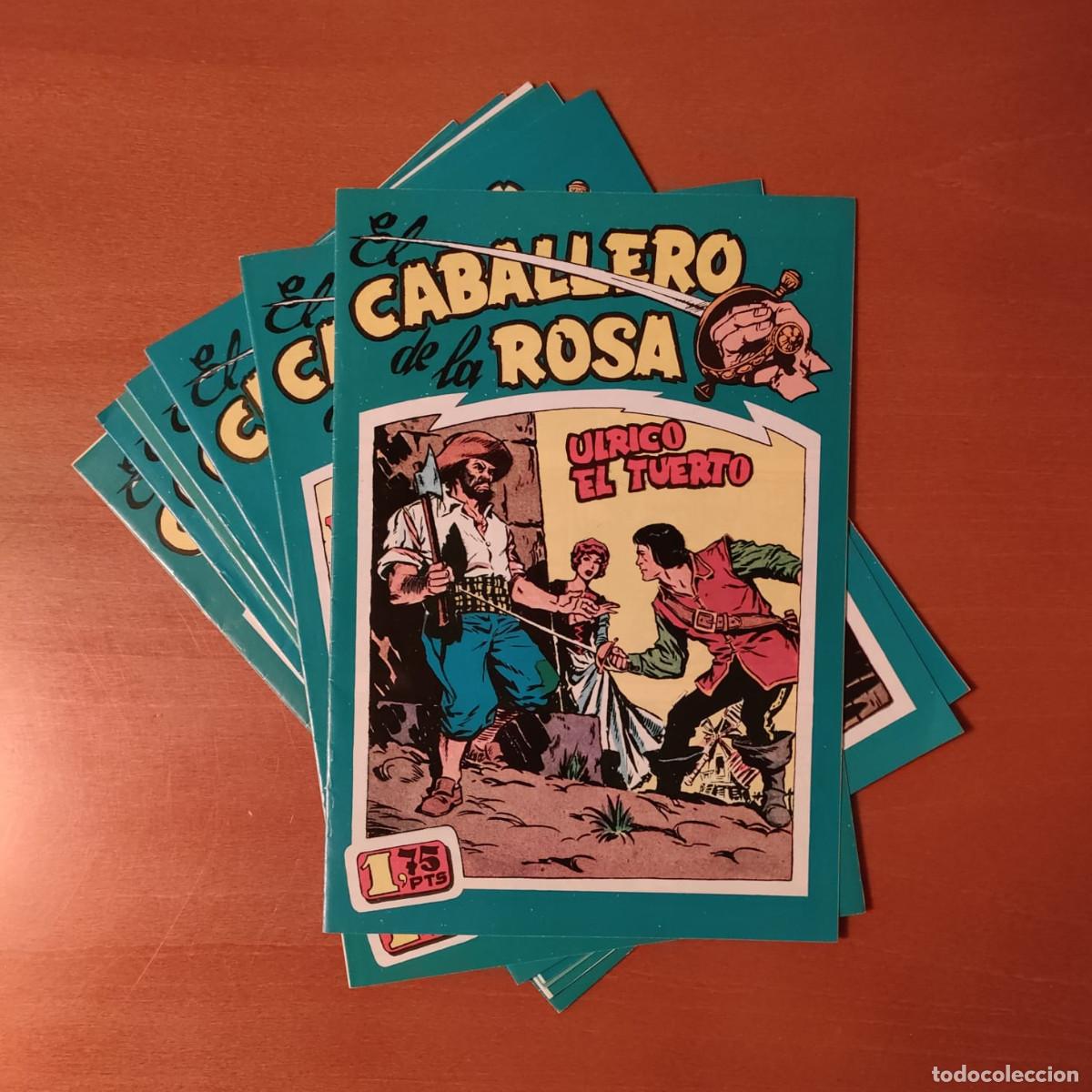 Tebeos: EL CABALLERO DE LA ROSA COMPLETA REEDICI&Oacute;N 7 N&ordm;. - Foto 1
