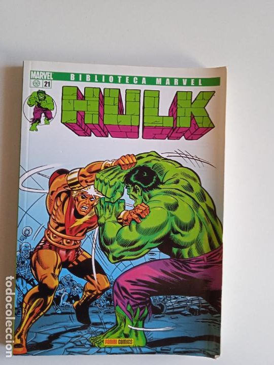 Tebeos: HULK N&ordm; 21 BIBLIOTECA MARVEL - Foto 1