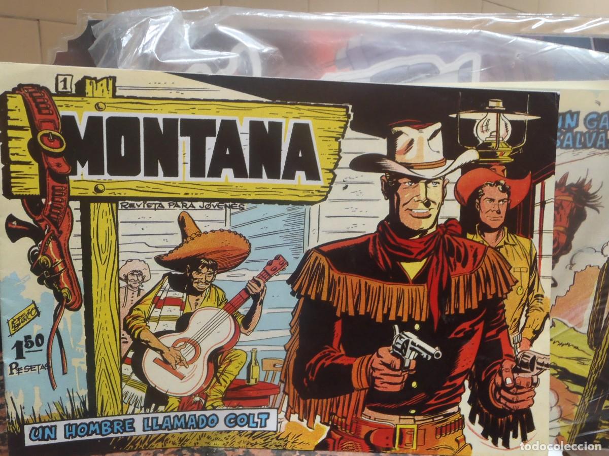 Tebeos: MONTANA - COLECCION COMPLETA EN FACSIMIL - 25 NUMEROS - Foto 1