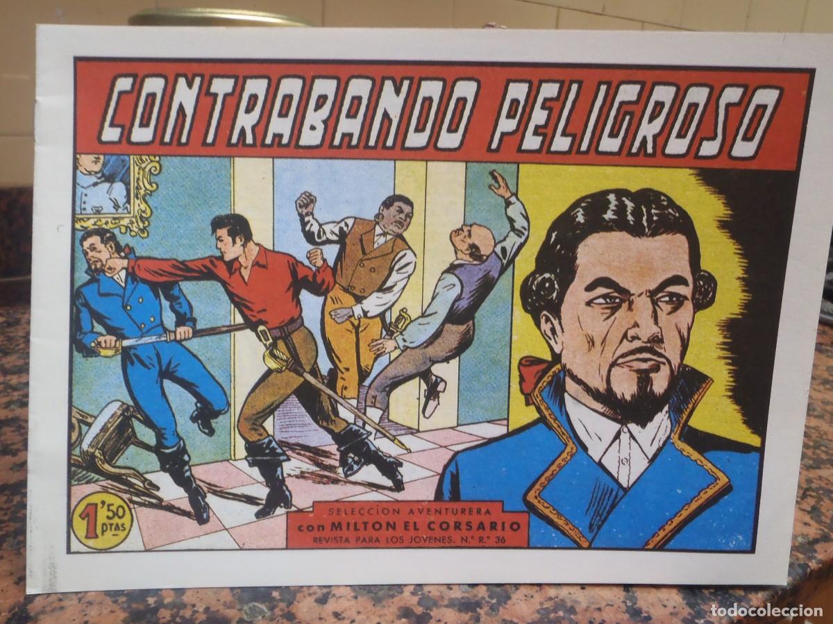 Tebeos: MILTON EL CORSARIO - N&ordm; 49 - FACSIMIL - Foto 1
