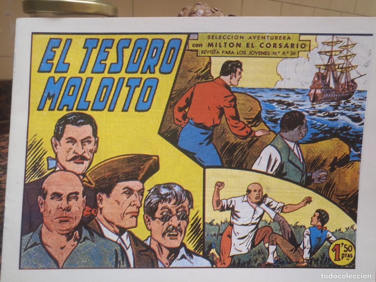 Tebeos: MILTON EL CORSARIO - N&ordm; 39 - FACSIMIL - Foto 1