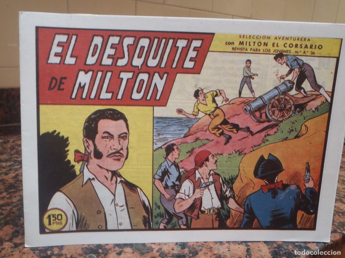 Tebeos: MILTON EL CORSARIO - N&ordm; 35 - FACSIMIL - Foto 1