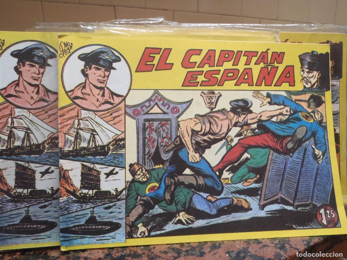 Tebeos: EL CAPITAN ESPA&Ntilde;A - COMPLETA - 32 NUMEROS EN FACSIMIL - Foto 1