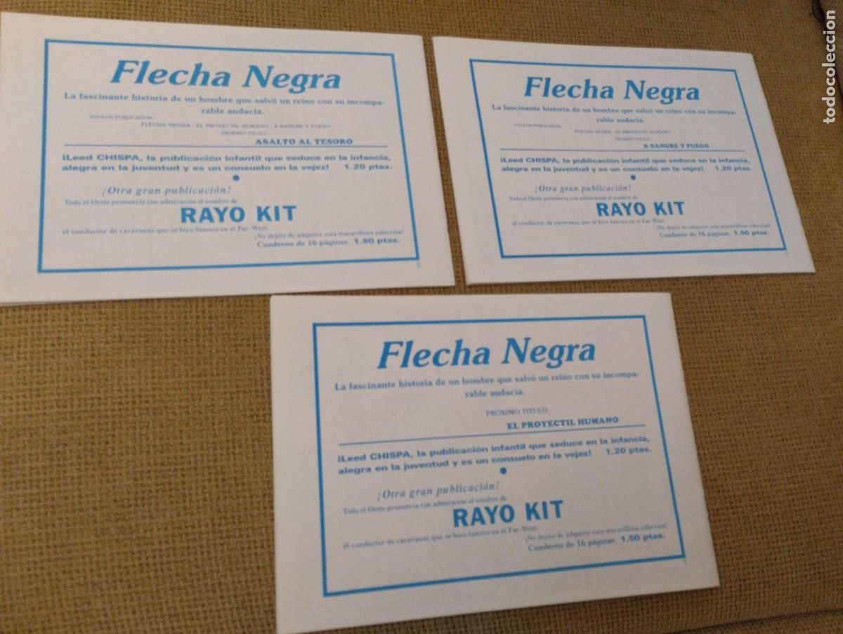 Tebeos: Flecha Negra Reedici&oacute;n - Foto 16