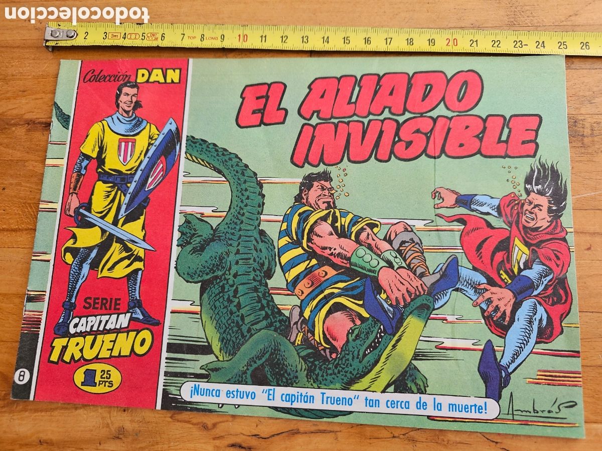 Tebeos: Reedici&oacute;n del C&oacute;mic Capit&aacute;n Trueno n &deg;8 - Foto 1