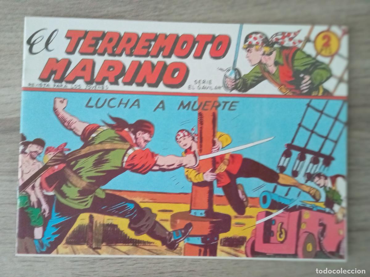 Tebeos: EL TERREMOTO MARINO N&ordm; 7, FACSIMIL - Foto 1