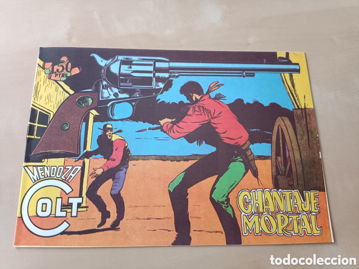 Tebeos: C&Oacute;MIC MENDOZA COLT - CHANTAJE MORTAL c9 - Foto 1