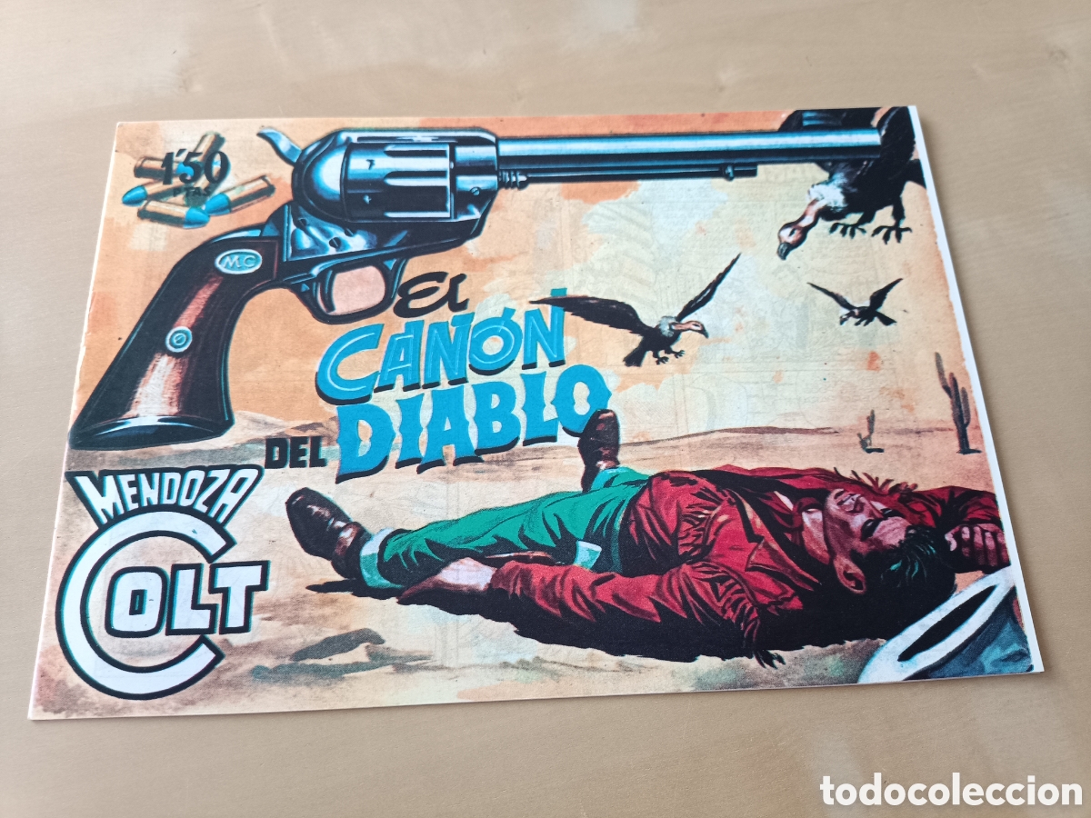 Tebeos: C&Oacute;MIC MENDOZA COLT - EL CA&Ntilde;&Oacute;N DEL DIABLO c9 - Foto 1