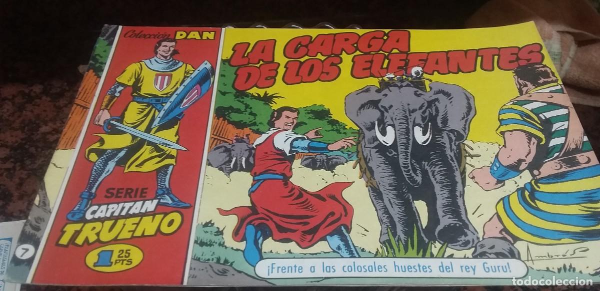 Tebeos: EL CAPITAN TRUENO - N&ordm; 7 - FACSIMIL - Foto 1