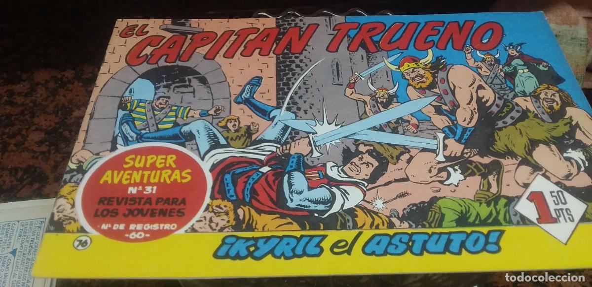 Tebeos: EL CAPITAN TRUENO - N&ordm; 76 - FACSIMIL - Foto 1