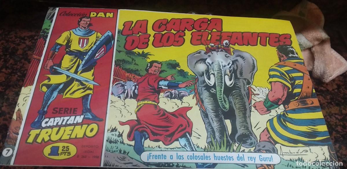 Tebeos: CAPITAN TRUENO - N&ordm; 7 - FACSIMIL - Foto 1