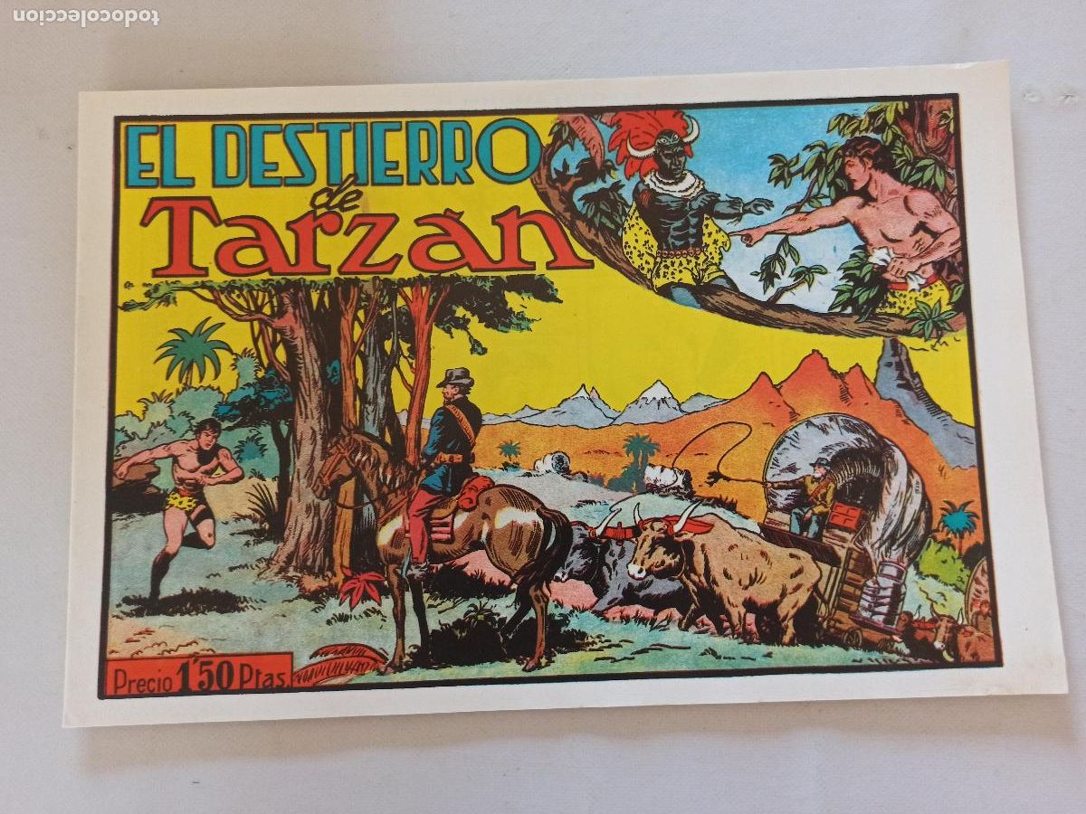 Tebeos: EL DESTIERRO DE TARZAN - REEDICION (X1) - Foto 1