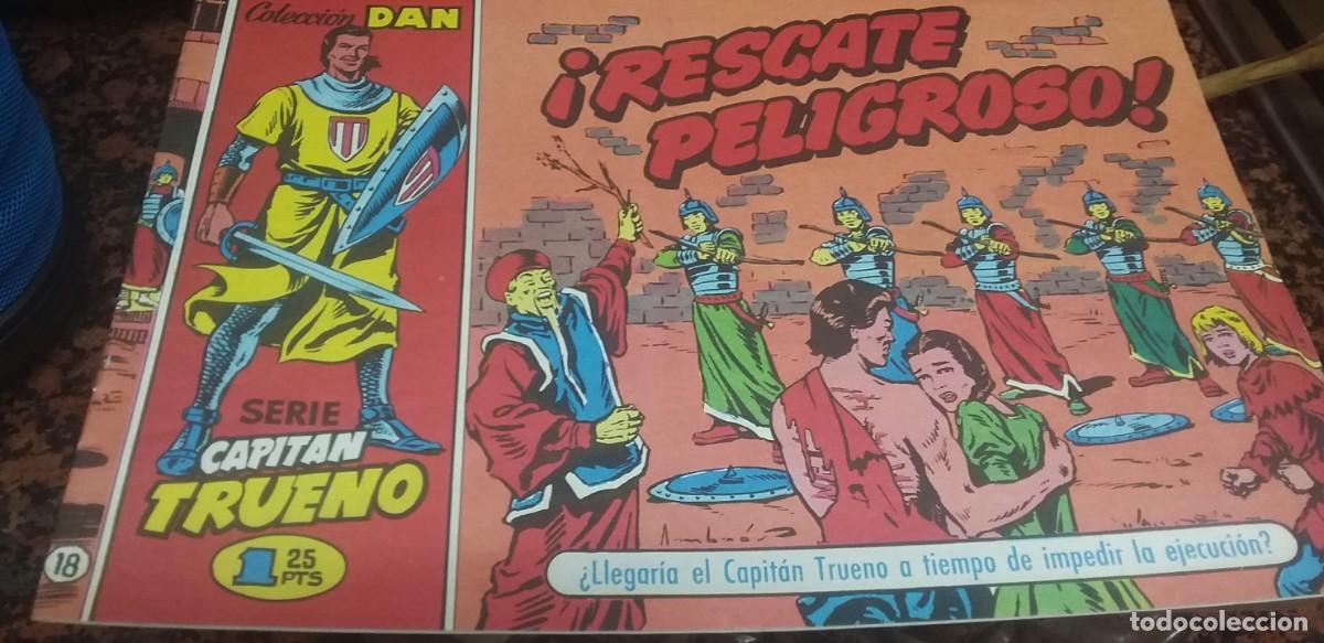 Tebeos: EL CAPITAN TRUENO - N&ordm; 18 - FACSIMIL - Foto 1