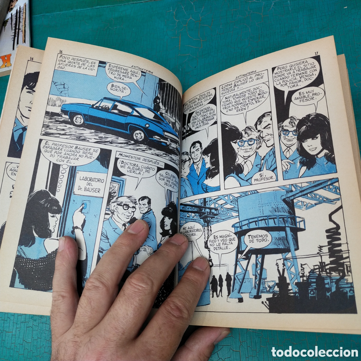 Tebeos: espacio. Antimateria la puerta fant&aacute;stica. - Foto 2