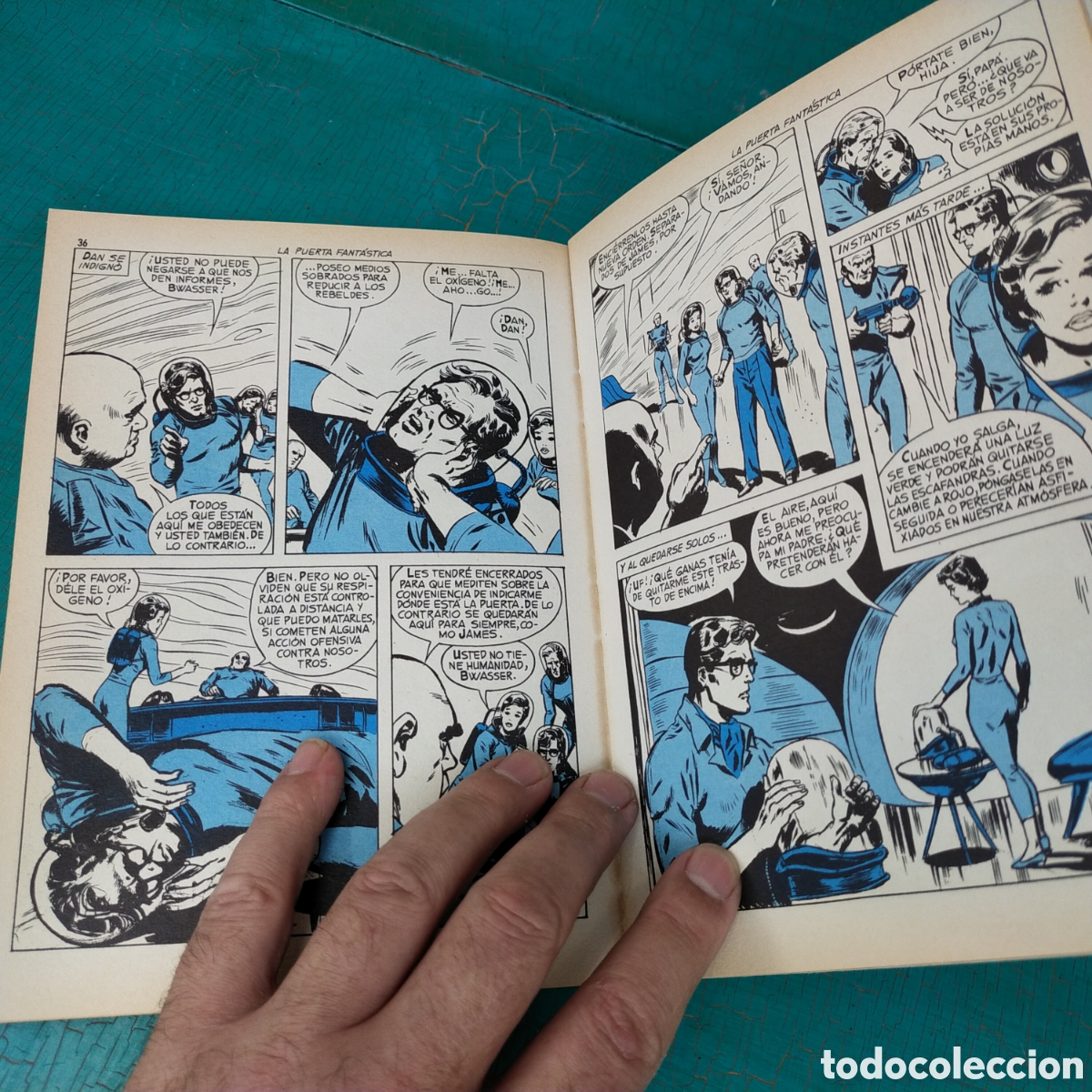 Tebeos: espacio. Antimateria la puerta fant&aacute;stica. - Foto 4