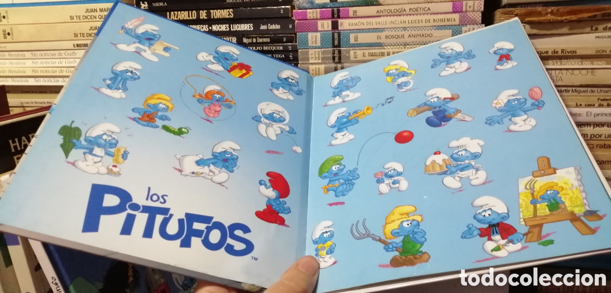 Tebeos: Los pitufos La amiga de Pitufina Libro Divo 2011 - Foto 5