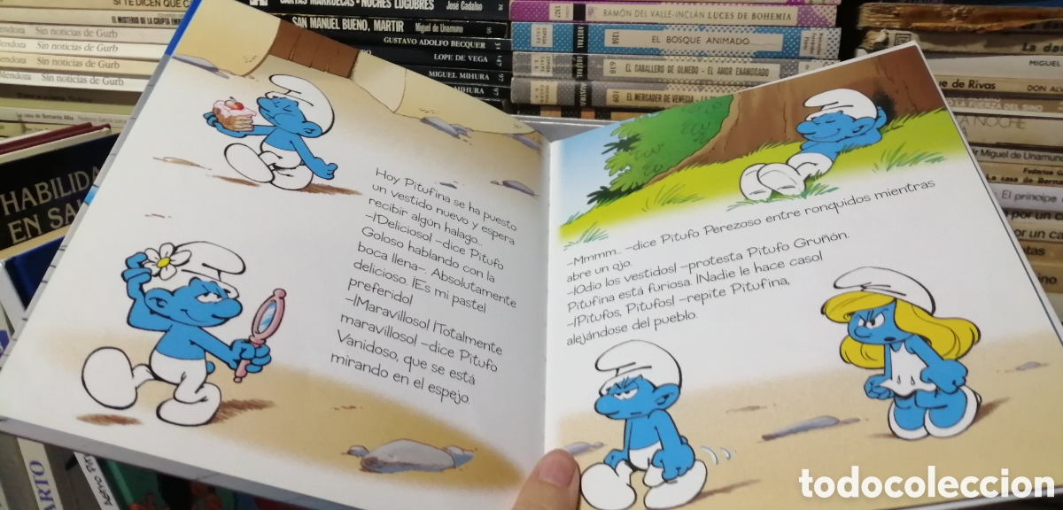 Tebeos: Los pitufos La amiga de Pitufina Libro Divo 2011 - Foto 7