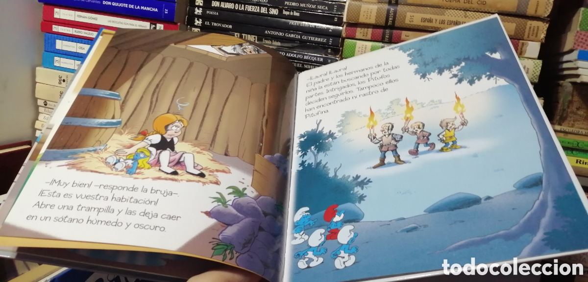 Tebeos: Los pitufos La amiga de Pitufina Libro Divo 2011 - Foto 11