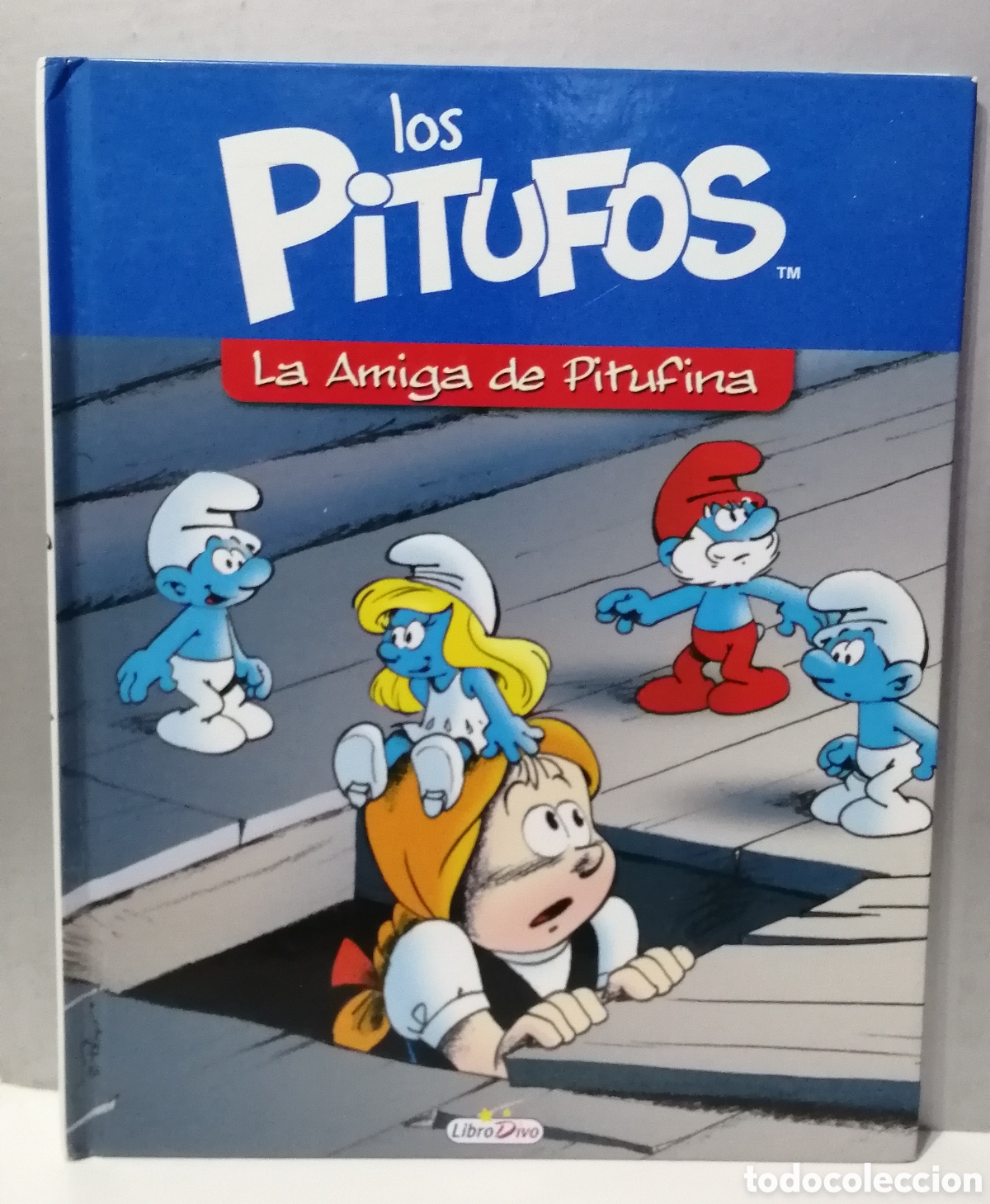 Tebeos: Los pitufos La amiga de Pitufina Libro Divo 2011 - Foto 1