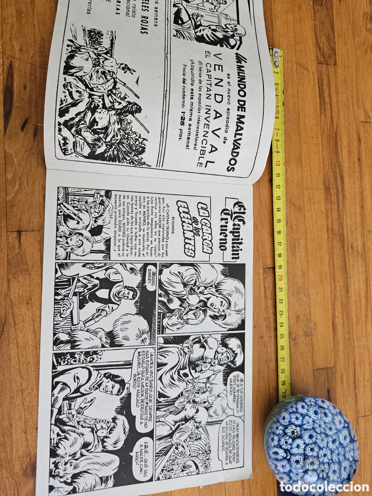 Tebeos: Comic del Capit&aacute;n Trueno n&deg;7 blanco y negro - Foto 3
