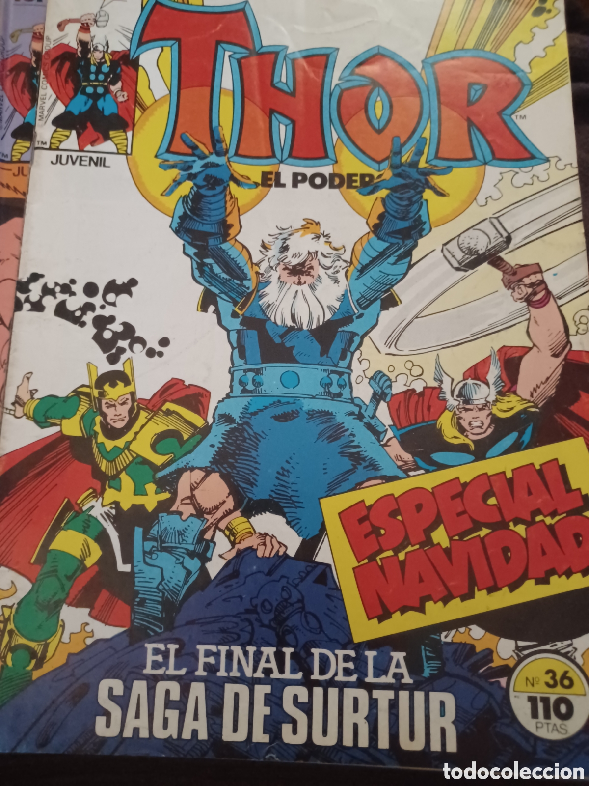 Tebeos: Barybook 330. Thor el poderoso c&oacute;mic Forum n&uacute;mero 36. - Foto 1