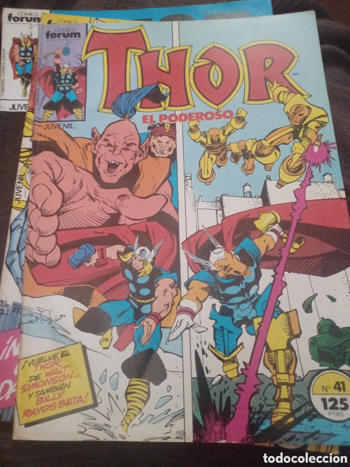Tebeos: Barybook 330. Thor el poderoso c&oacute;mic Forum n&uacute;mero 41 - Foto 1
