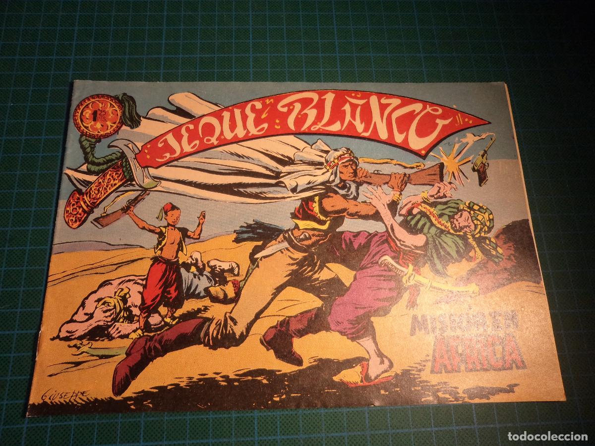 Tebeos: Jeque Blanco. N&ordm; 1. Rollan. Facs&iacute;mil. - Foto 1