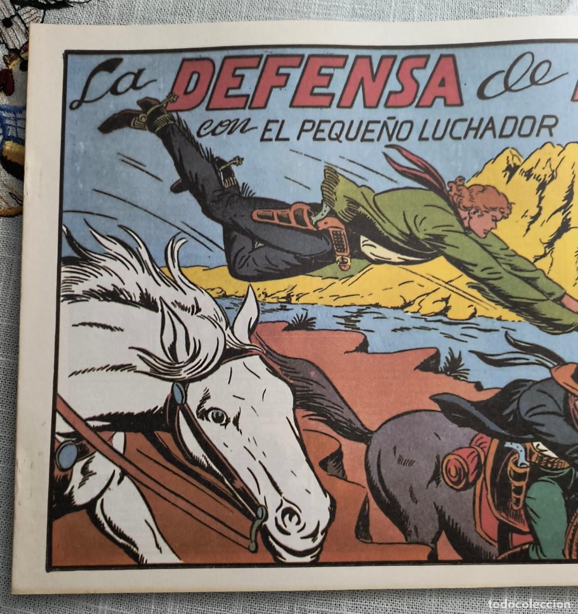 Tebeos: C&Oacute;MIC EL PEQUE&Ntilde;O LUCHADOR N&deg; 64 - LA DEFENSA DE ELY - Foto 2