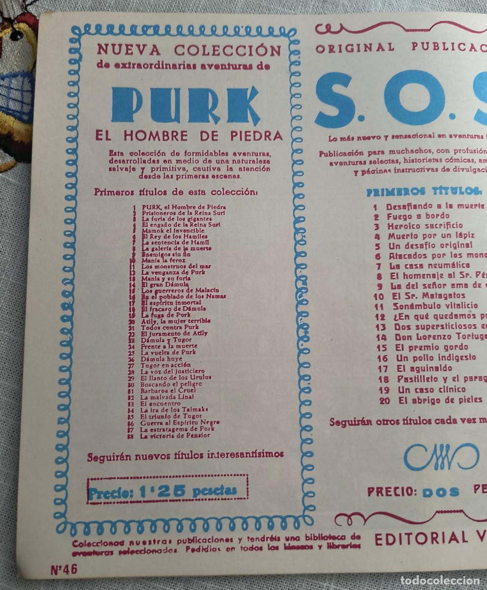 Tebeos: C&Oacute;MIC EL PEQUE&Ntilde;O LUCHADOR N&deg; 46 - INTENTANDO ESCAPAR - Foto 5