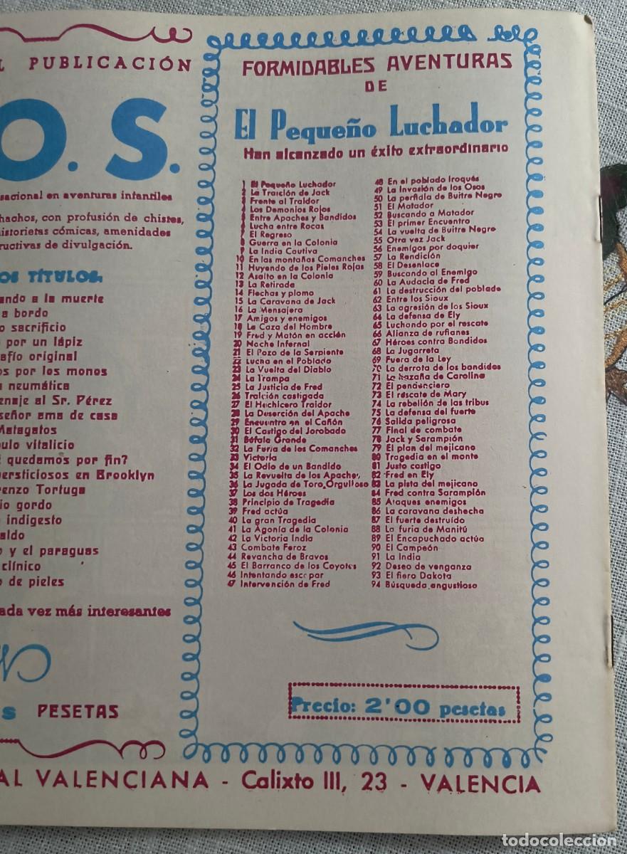 Tebeos: C&Oacute;MIC EL PEQUE&Ntilde;O LUCHADOR N&deg; 46 - INTENTANDO ESCAPAR - Foto 6