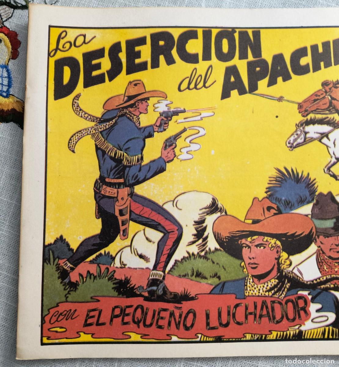 Tebeos: C&Oacute;MIC EL PEQUE&Ntilde;O LUCHADOR N&deg; 28 - LA DESERCI&Oacute;N DEL APACHE - Foto 2