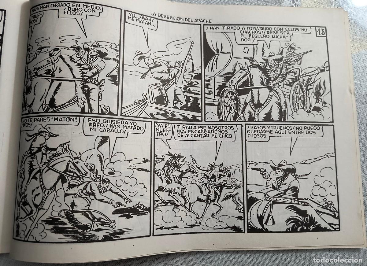 Tebeos: C&Oacute;MIC EL PEQUE&Ntilde;O LUCHADOR N&deg; 28 - LA DESERCI&Oacute;N DEL APACHE - Foto 7