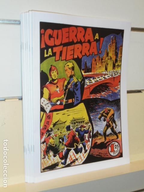 Tebeos: GUERRA A LA TIERRA COMPLETA 7 NUM. REEDICION - Foto 1
