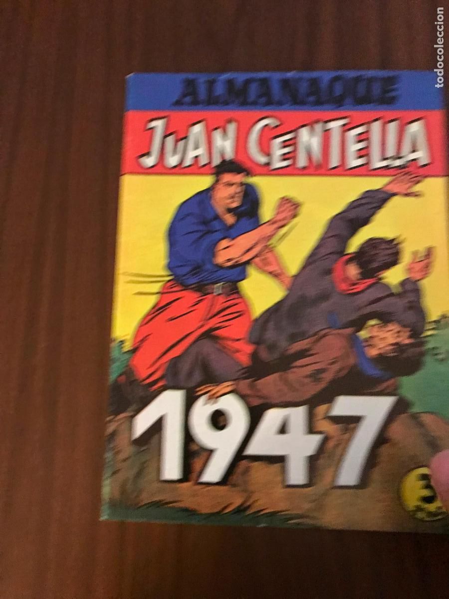 Tebeos: ALMANAQUE JUAN CENTELLA 1947 REEDICI&Oacute;N - Foto 1