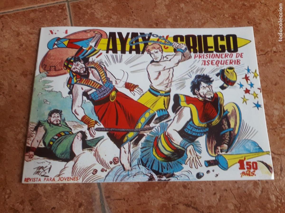 Tebeos: ayax el griego numero 4 reedicion - Foto 1