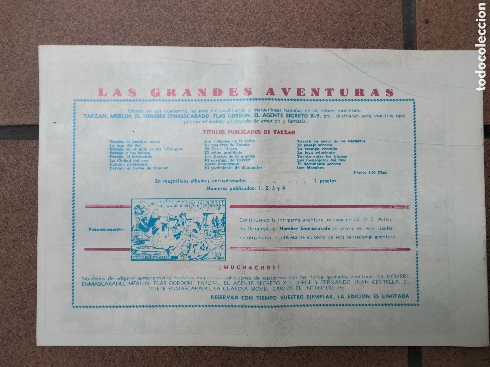 Tebeos: Las Aventuras de Tarzan Facsimil - Foto 5