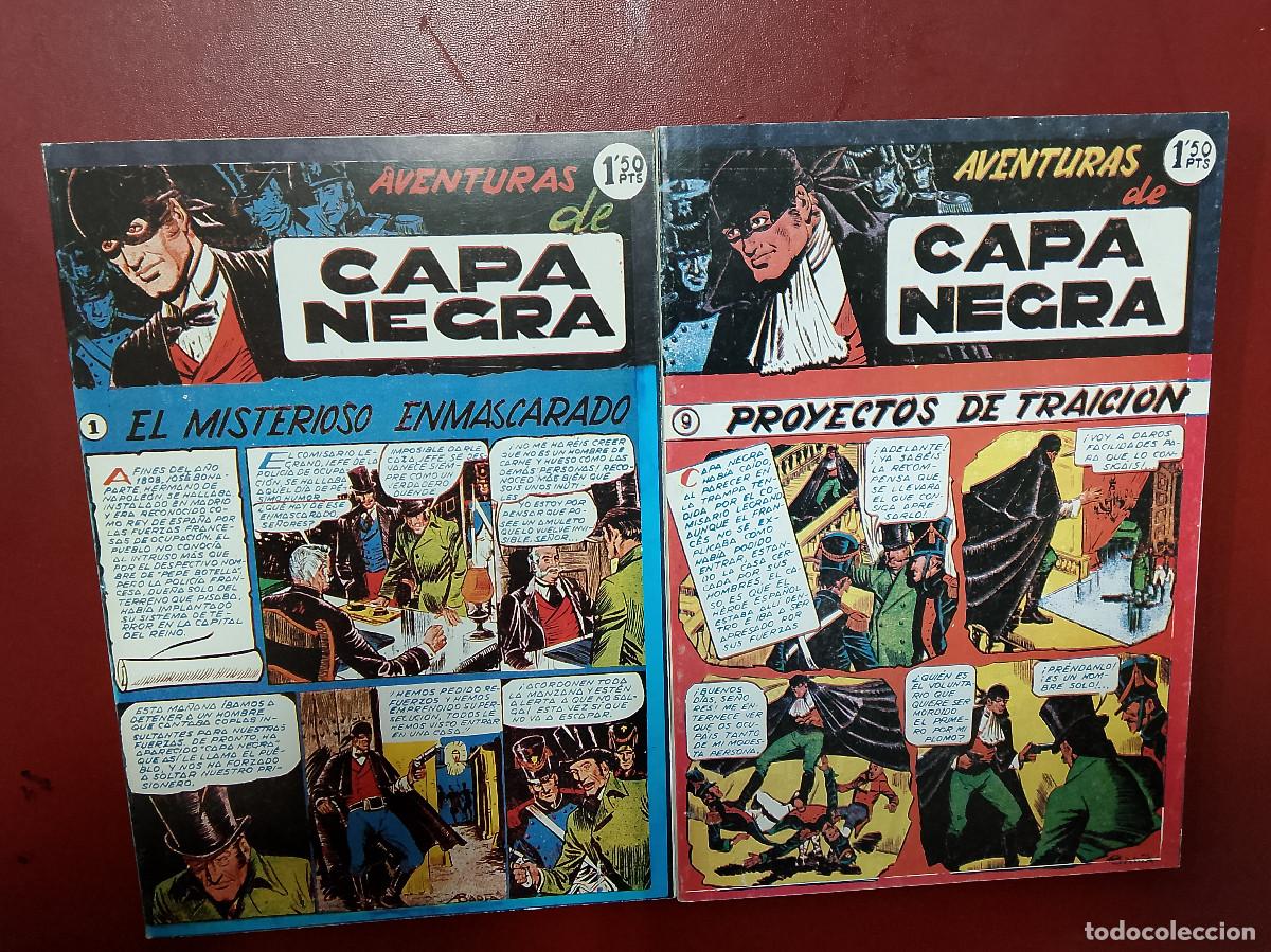 Tebeos: Aventuras de Capa Negra (2 tomos) (Ediciones J.L.A.) - Foto 1