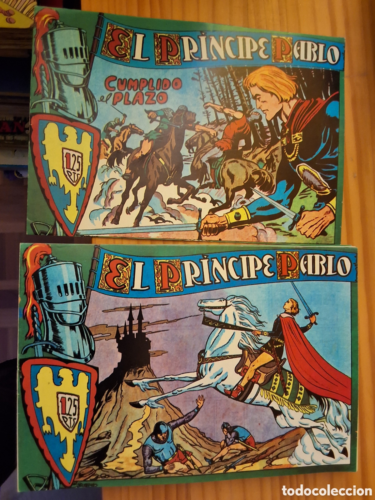 Tebeos: El pr&iacute;ncipe Pablo comic coleccion completa 24 n&uacute;meros facsimil - Foto 1