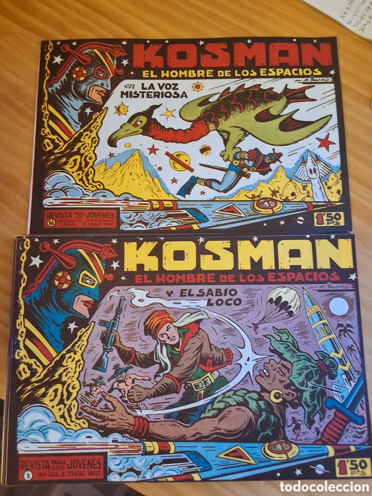 Tebeos: Kosman comic coleccion completa 16 n&uacute;meros facsimil - Foto 1
